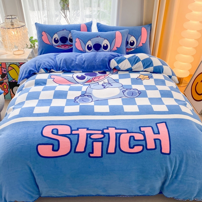 91家纺网 家纺一手货源 找家纺 （总）一电 2025新款双面牛奶绒被套单件150x200儿童加厚法兰珊瑚绒被罩200x230冬季-第二批