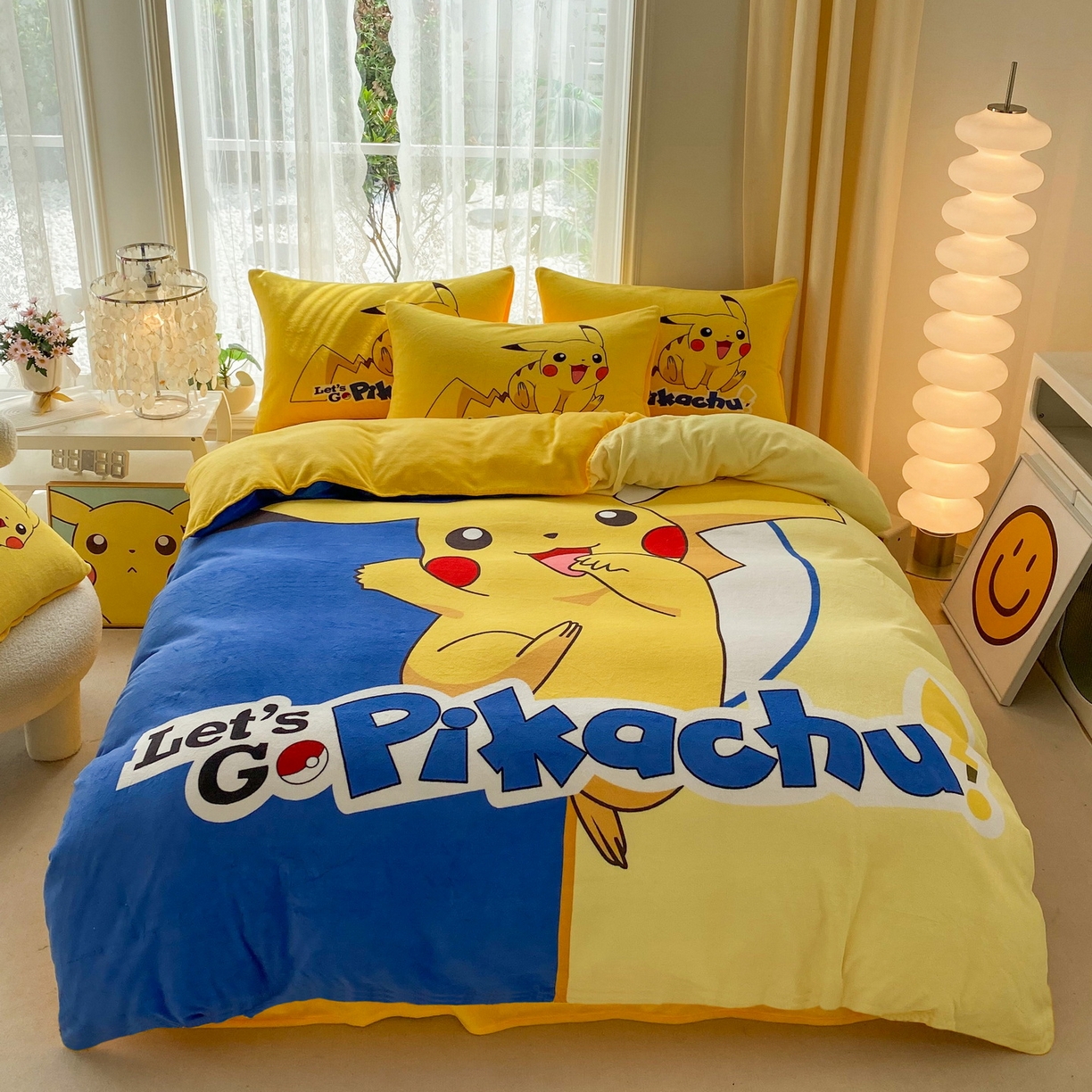 91家纺网 家纺一手货源 找家纺 （总）一电 2025新款双面牛奶绒被套单件150x200儿童加厚法兰珊瑚绒被罩200x230冬季-第二批