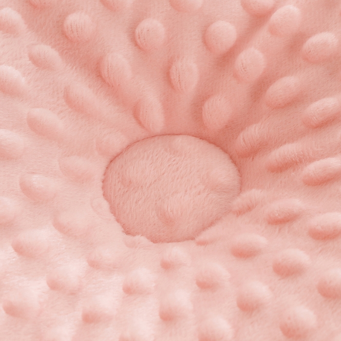 91家纺网 家纺一手货源 找家纺 乐沐 2025新款A类水洗棉双层纱豆豆绒被芯 克洛迪雅-红