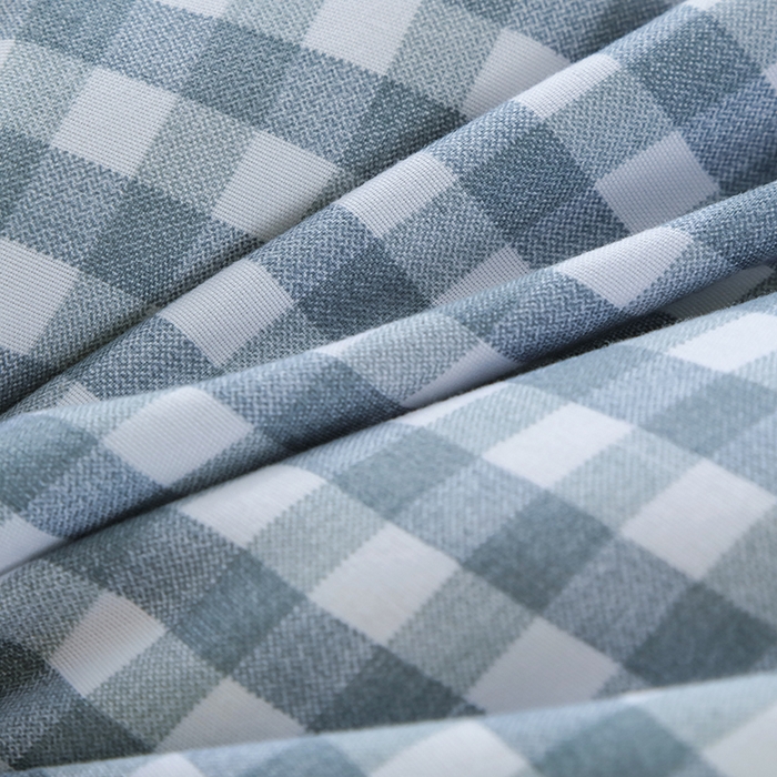 91家纺网 家纺一手货源 找家纺 乐沐 2025新款A类水洗棉双层纱豆豆绒被芯 克洛迪雅-蓝