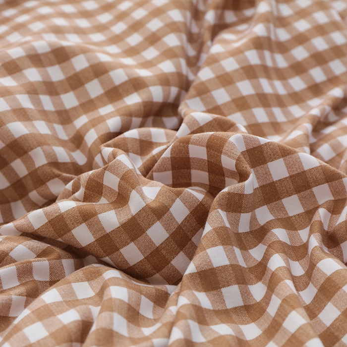 91家纺网 家纺一手货源 找家纺 乐沐 2025新款A类水洗棉双层纱豆豆绒被芯 克洛迪雅-浅咖