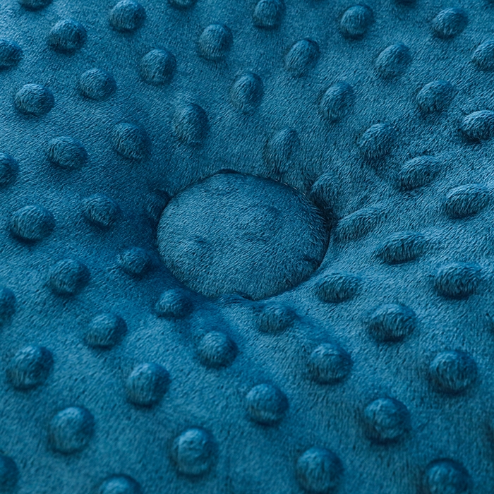 91家纺网 家纺一手货源 找家纺 乐沐 2025新款A类水洗棉双层纱豆豆绒被芯 露西-水兰