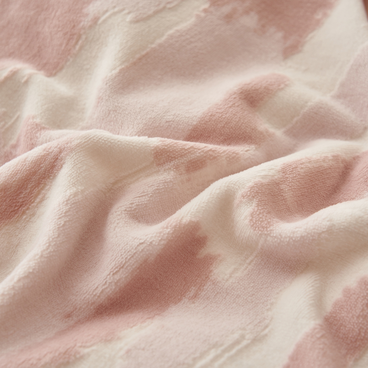 91家纺网 家纺一手货源 找家纺 寐绸家纺 2025秋冬新款230g牛奶绒染色雕花四件套 雕花四件套-云中行