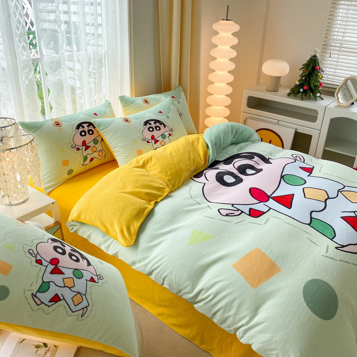 91家纺网 家纺一手货源 找家纺 一电 2025新款双面牛奶绒被套单件150x200儿童加厚法兰珊瑚绒被罩200x230冬季-第二批 小新