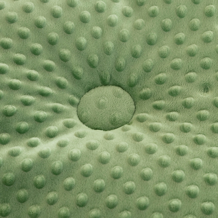 91家纺网 家纺一手货源 找家纺 乐沐 2025新款A类水洗棉双层纱豆豆绒被芯 西雅图-浅绿