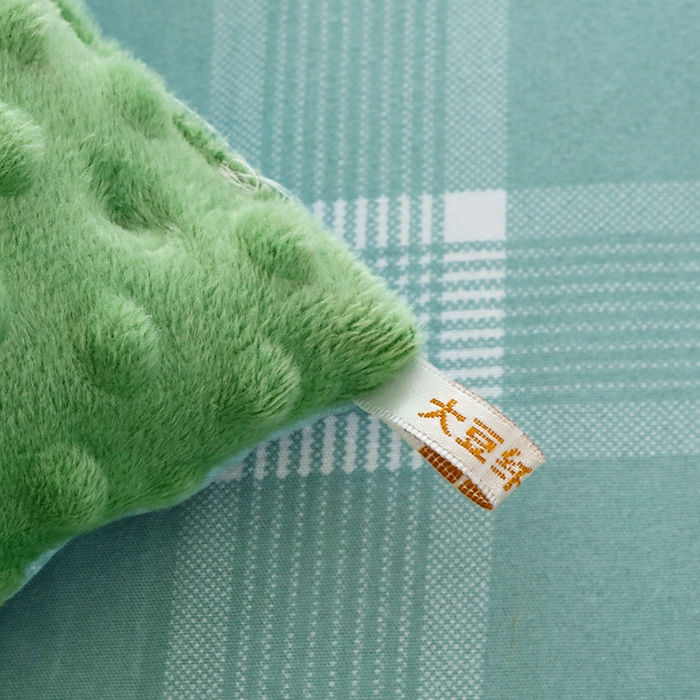 91家纺网 家纺一手货源 找家纺 乐沐 2025新款A类水洗棉双层纱豆豆绒被芯 西雅图-浅绿