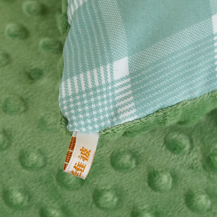 91家纺网 家纺一手货源 找家纺 乐沐 2025新款A类水洗棉双层纱豆豆绒被芯 西雅图-浅绿