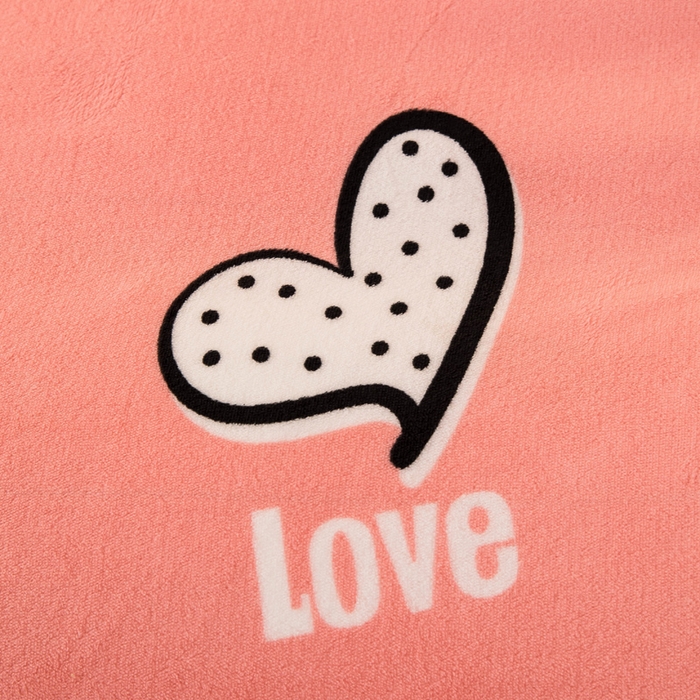 91家纺网 家纺一手货源 找家纺 宅部落 2025新款高克重牛奶绒卡通印花单被套 心动