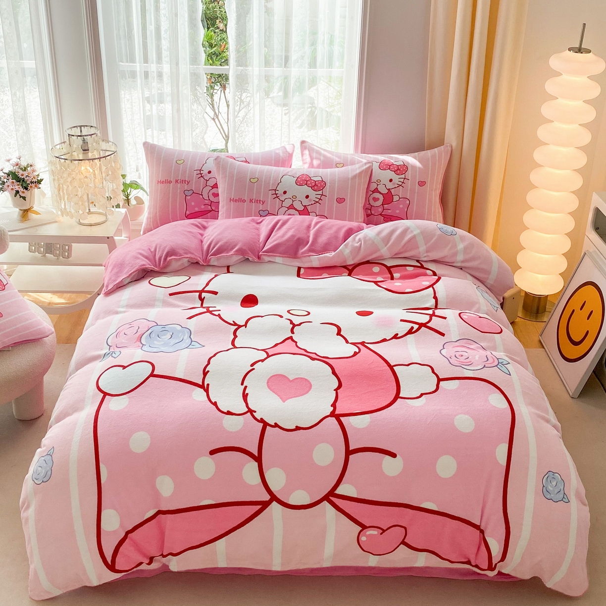 91家纺网 家纺一手货源 找家纺 （总）一电 2025新款冬季双面牛奶珊瑚绒床上四件套法兰绒床品加绒被套床单三件套-第二批