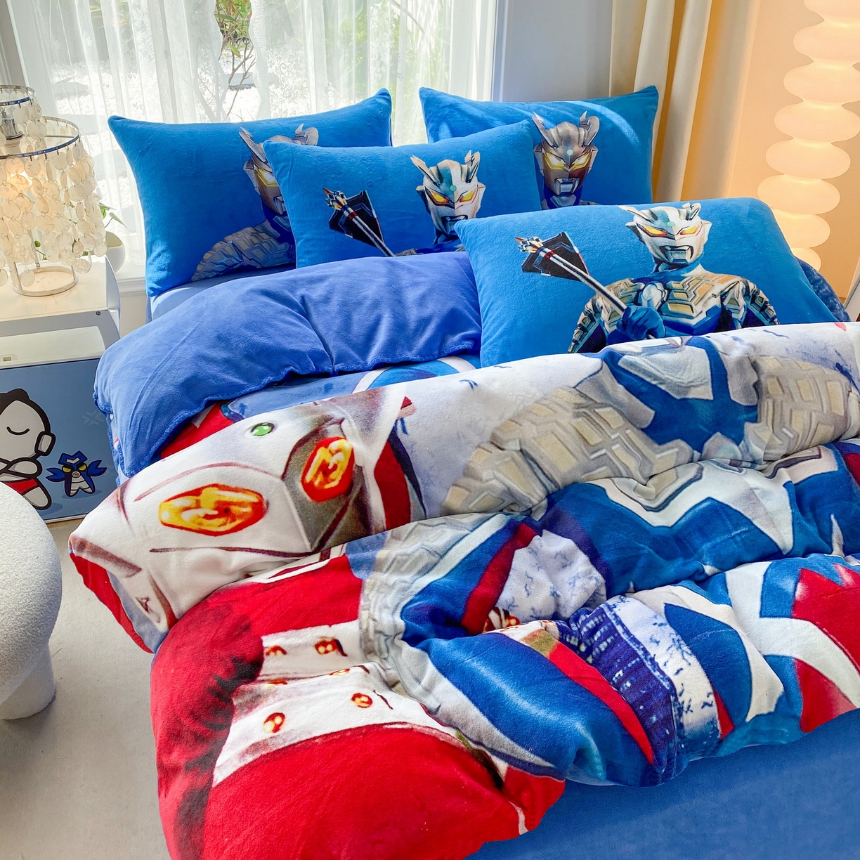 91家纺网 家纺一手货源 找家纺 （总）一电 2025新款冬季双面牛奶珊瑚绒床上四件套法兰绒床品加绒被套床单三件套-第一批