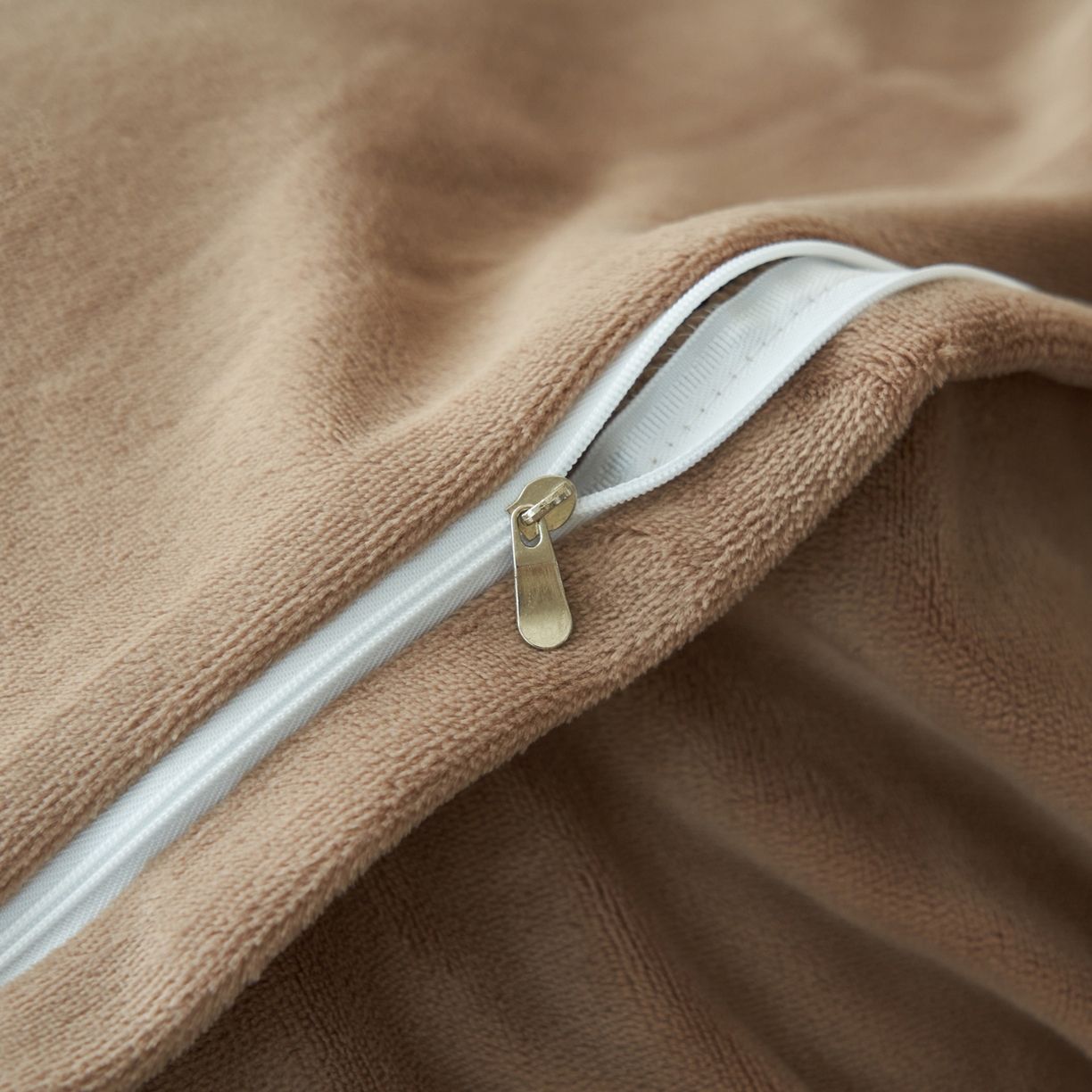 91家纺网 家纺一手货源 找家纺 寐绸家纺 2025秋冬新款230g棉麻风牛奶绒四件套 棉麻风四件套-立竹