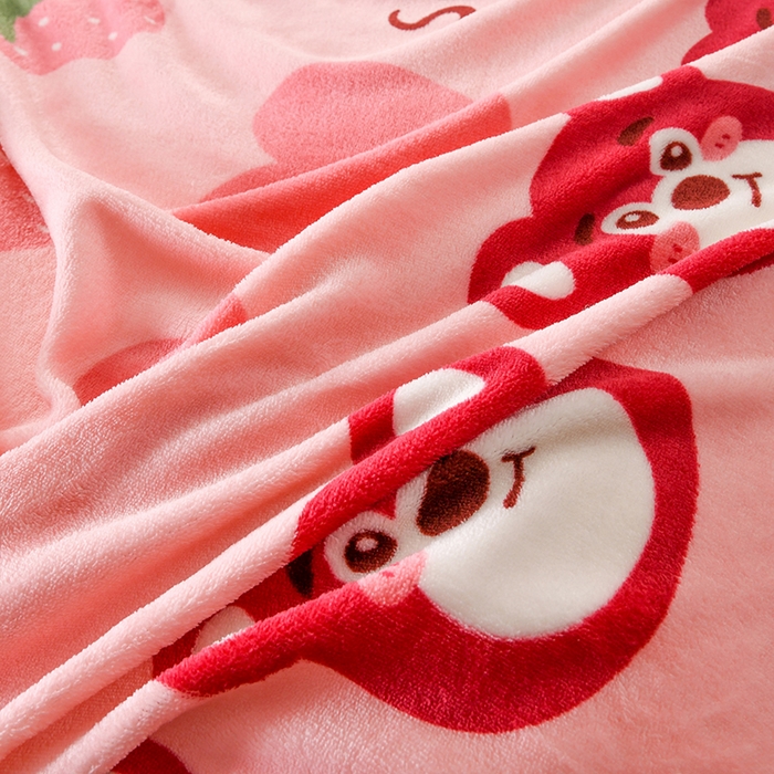 91家纺网 家纺一手货源 找家纺 （总）萌宝家纺 2025新款加厚儿童牛奶绒被套幼儿园保暖三件套