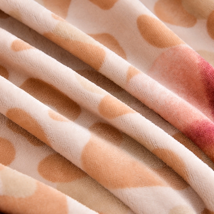 91家纺网 家纺一手货源 找家纺 妮恒美 2025新款牛奶绒印花床裙款四件套法莱绒四件套珊瑚金貂绒四件套 爱的礼物