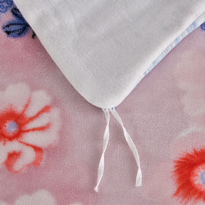 91家纺网 家纺一手货源 找家纺 妮恒美 2025新款牛奶绒印花床裙款四件套法莱绒四件套珊瑚金貂绒四件套 翩翩起舞