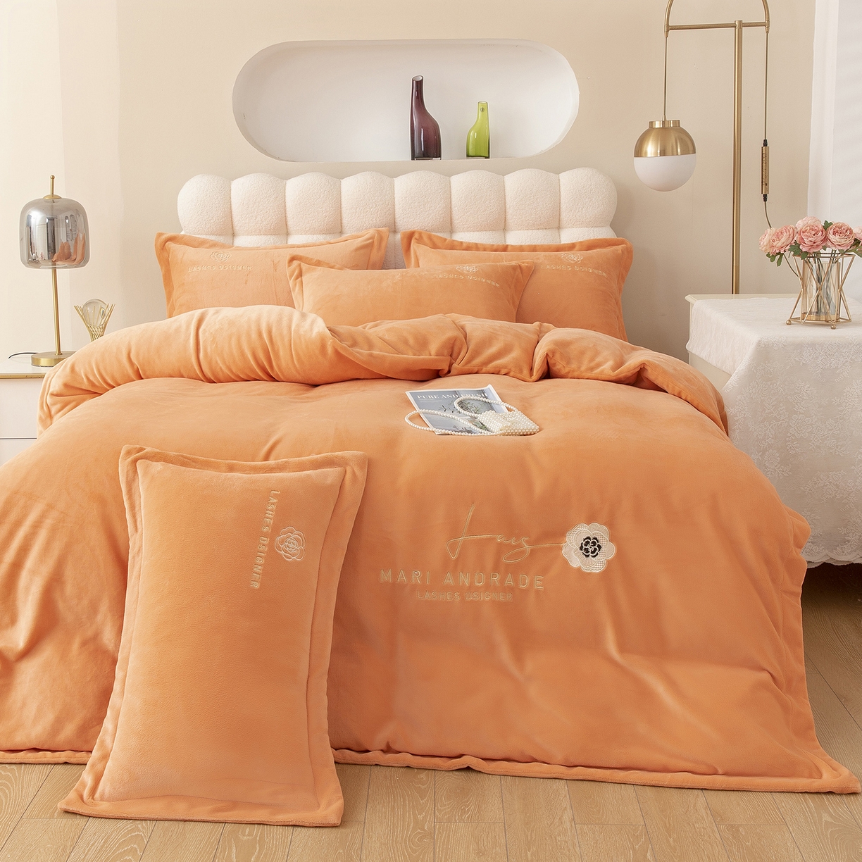 91家纺网 家纺一手货源 找家纺 （总2）昊翔 2024年全棉喷气加厚磨毛印花AA版和AB版三件套四件套