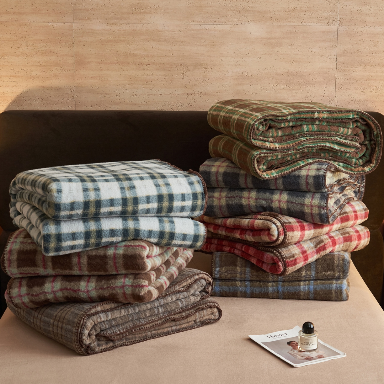 91家纺网 家纺一手货源 找家纺 （总）寐绸家纺 2025新款230g双层羊绒牛奶绒毛毯