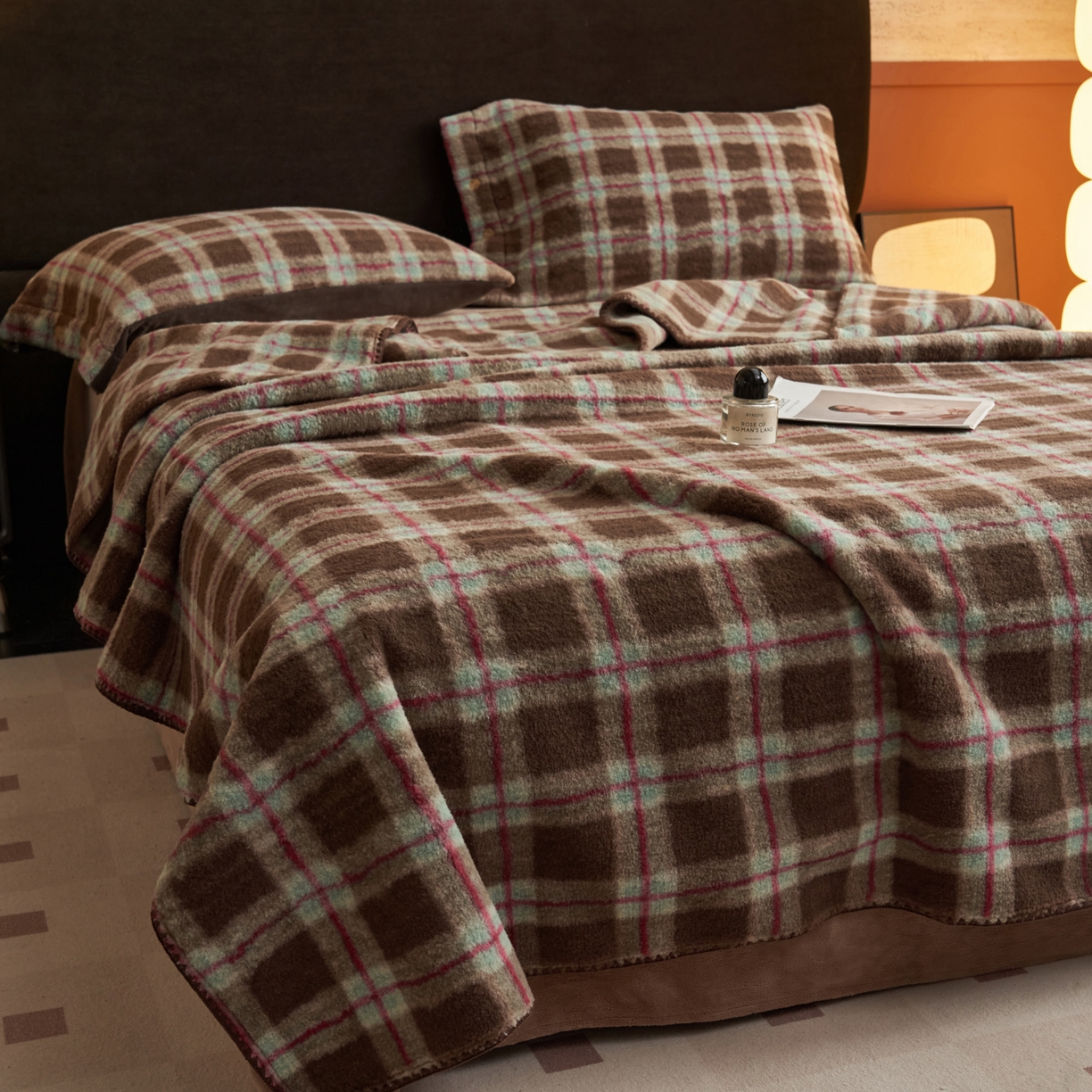 91家纺网 家纺一手货源 找家纺 寐绸家纺 2025新款230g双层羊绒牛奶绒毛毯 双层毛毯-慕池格