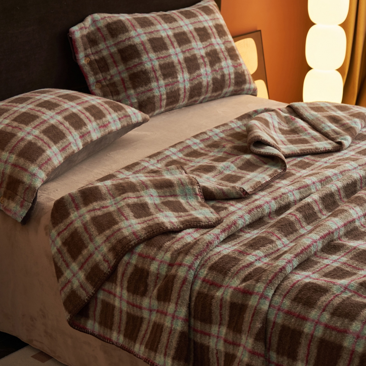 91家纺网 家纺一手货源 找家纺 寐绸家纺 2025新款230g双层羊绒牛奶绒毛毯 双层毛毯-慕池格