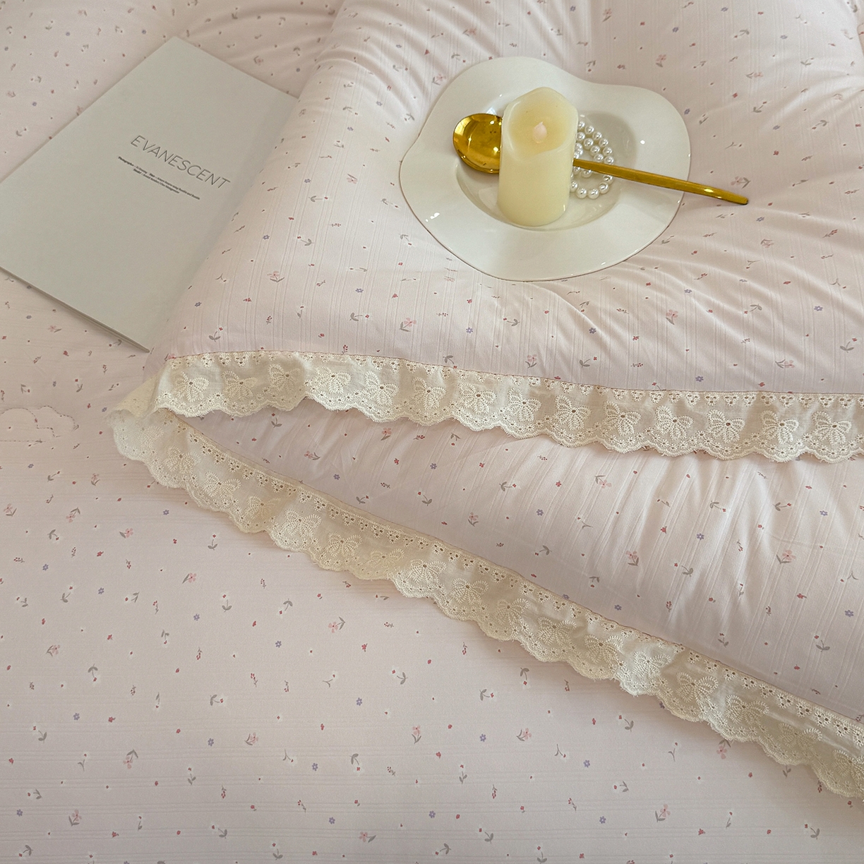 91家纺网 家纺一手货源 找家纺 （总）缔锦家纺 2025新款全棉花边提花被被子被芯