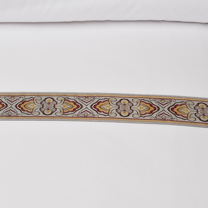 91家纺网 家纺一手货源 找家纺 万花酒店布草 2025新款酒店民宿专用四件套 紫色彩条普通款