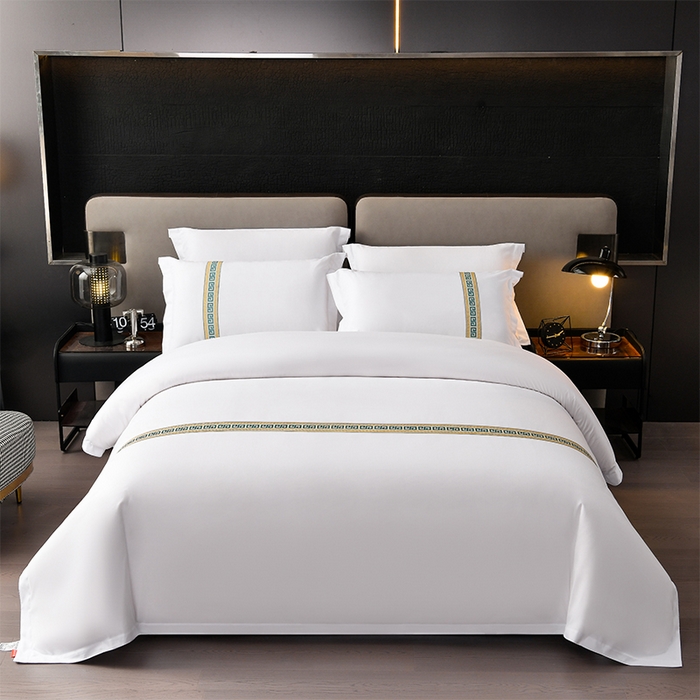 91家纺网 家纺一手货源 找家纺 （总）万花酒店布草 2025新款酒店民宿专用四件套