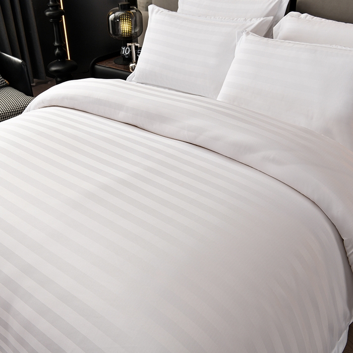 91家纺网 家纺一手货源 找家纺 万花酒店布草 2025新款酒店民宿专用四件套 缎条款加厚款