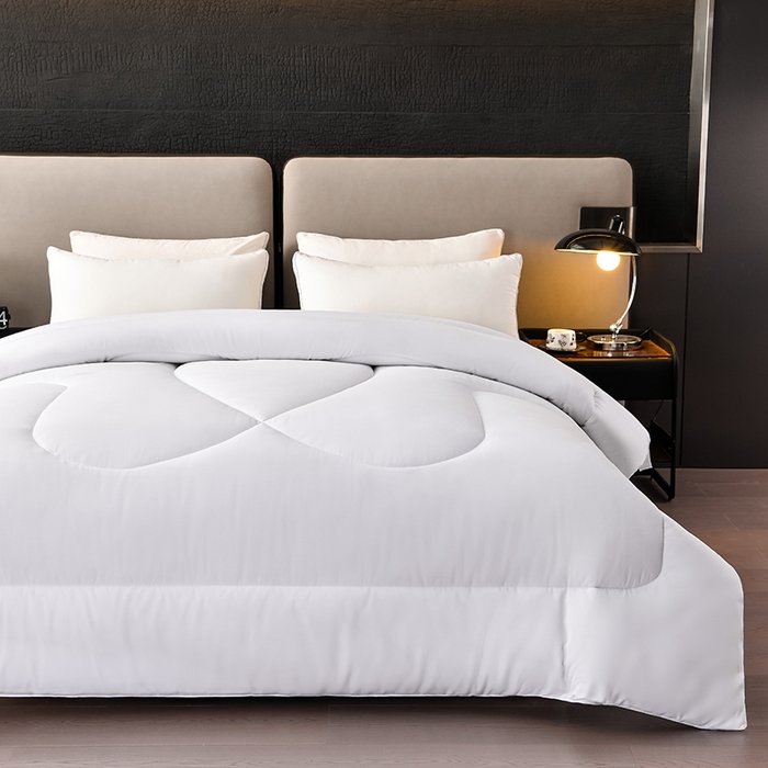 91家纺网 家纺一手货源 找家纺 （总）万花酒店布草 2025新款亲肤棉抗菌被子被芯