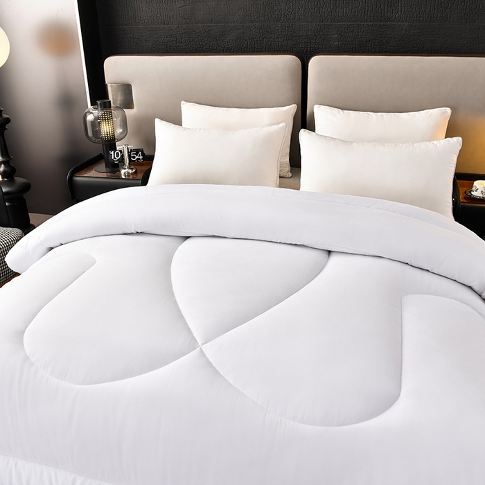 91家纺网 家纺一手货源 找家纺 （总）万花酒店布草 2025新款亲肤棉抗菌被子被芯