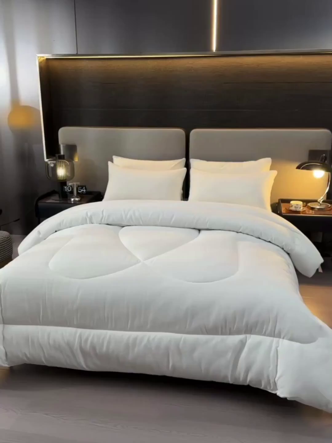 91家纺网 家纺一手货源 找家纺 （总）万花酒店布草 2025新款亲肤棉抗菌被子被芯