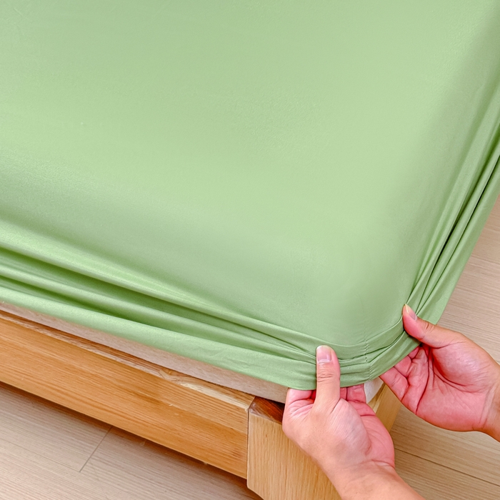 91家纺网 家纺一手货源 找家纺 （总）佑佳家纺 2025年新款铂金棉芦荟棉单床笠，有配套枕套「支持定制各种尺寸」