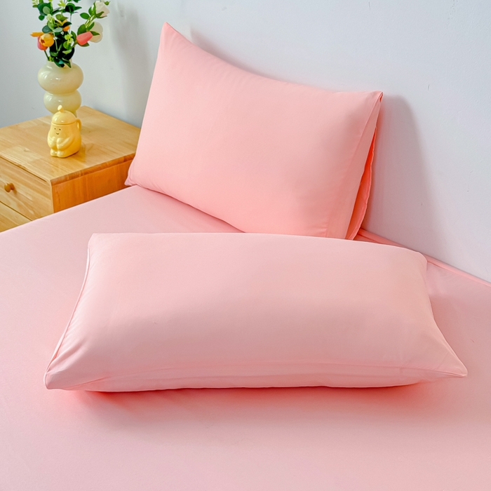 91家纺网 家纺一手货源 找家纺 佑佳家纺 2025年新款铂金棉芦荟棉单床笠，有配套枕套「支持定制各种尺寸」 新玉色