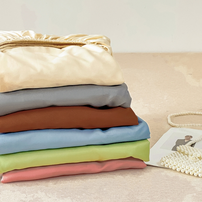 91家纺网 家纺一手货源 找家纺 佑佳家纺 2025年新款铂金棉芦荟棉单床笠，有配套枕套「支持定制各种尺寸」 叠拍