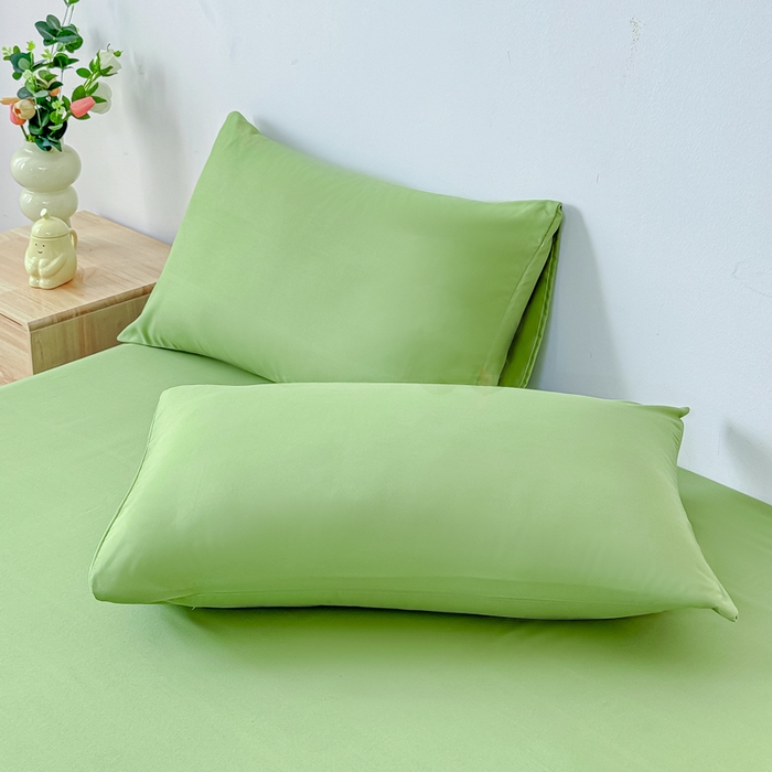 91家纺网 家纺一手货源 找家纺 （总）佑佳家纺 2025年新款铂金棉芦荟棉单床笠，有配套枕套「支持定制各种尺寸」