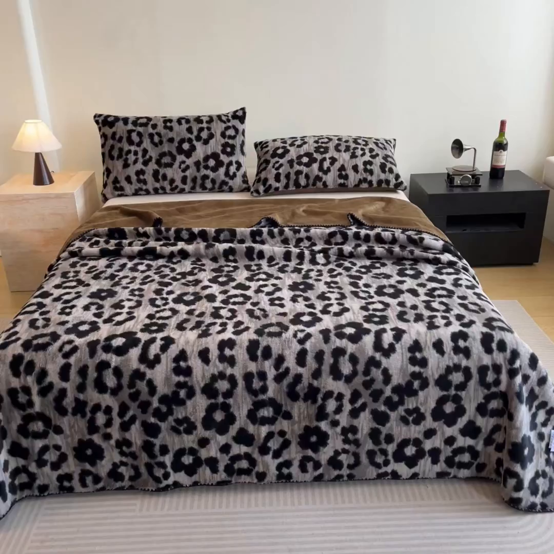 91家纺网 家纺一手货源 找家纺 （总）子曰 2025新款A类美拉德兔绒复合毯系列