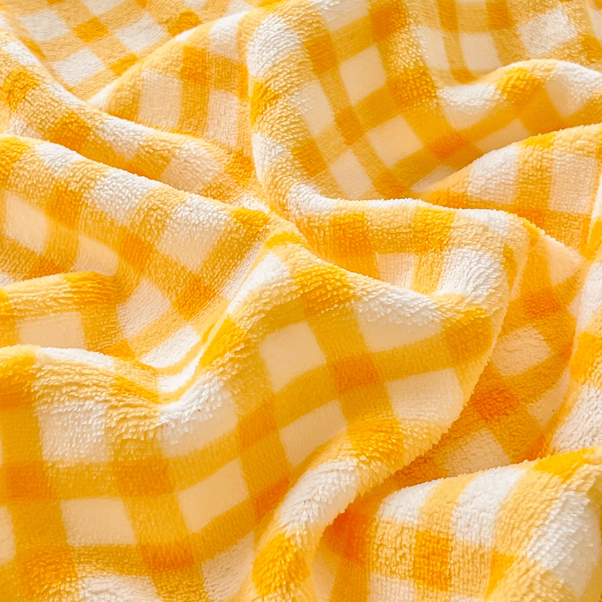 91家纺网 家纺一手货源 找家纺 恬澳家纺 2025新款200g高克重牛奶绒床笠单品床笠单件单床笠 暖阳-柠檬格