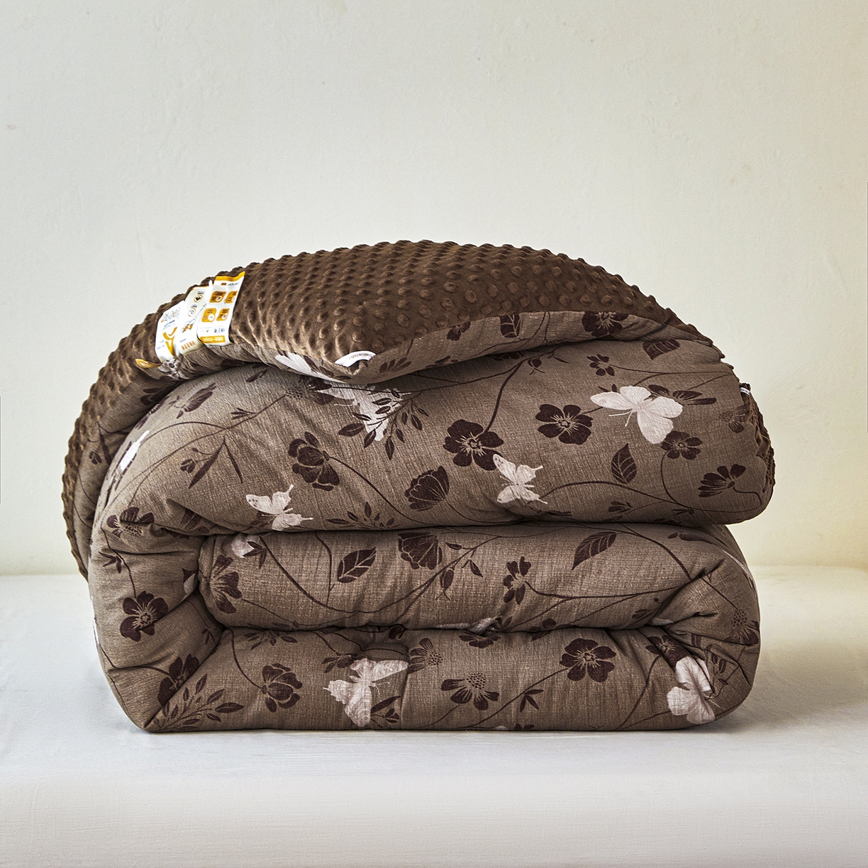 91家纺网 家纺一手货源 找家纺 （总）缔锦家纺 2025新款亚麻豆豆被被子被芯