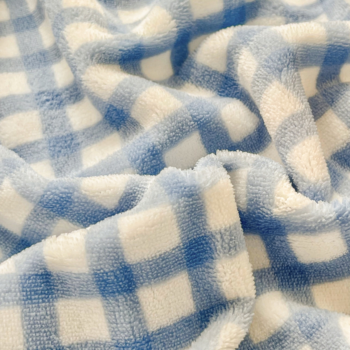 91家纺网 家纺一手货源 找家纺 恬澳家纺 2025新款200g高克重牛奶绒床笠单品床笠单件单床笠 暖阳-天蓝格