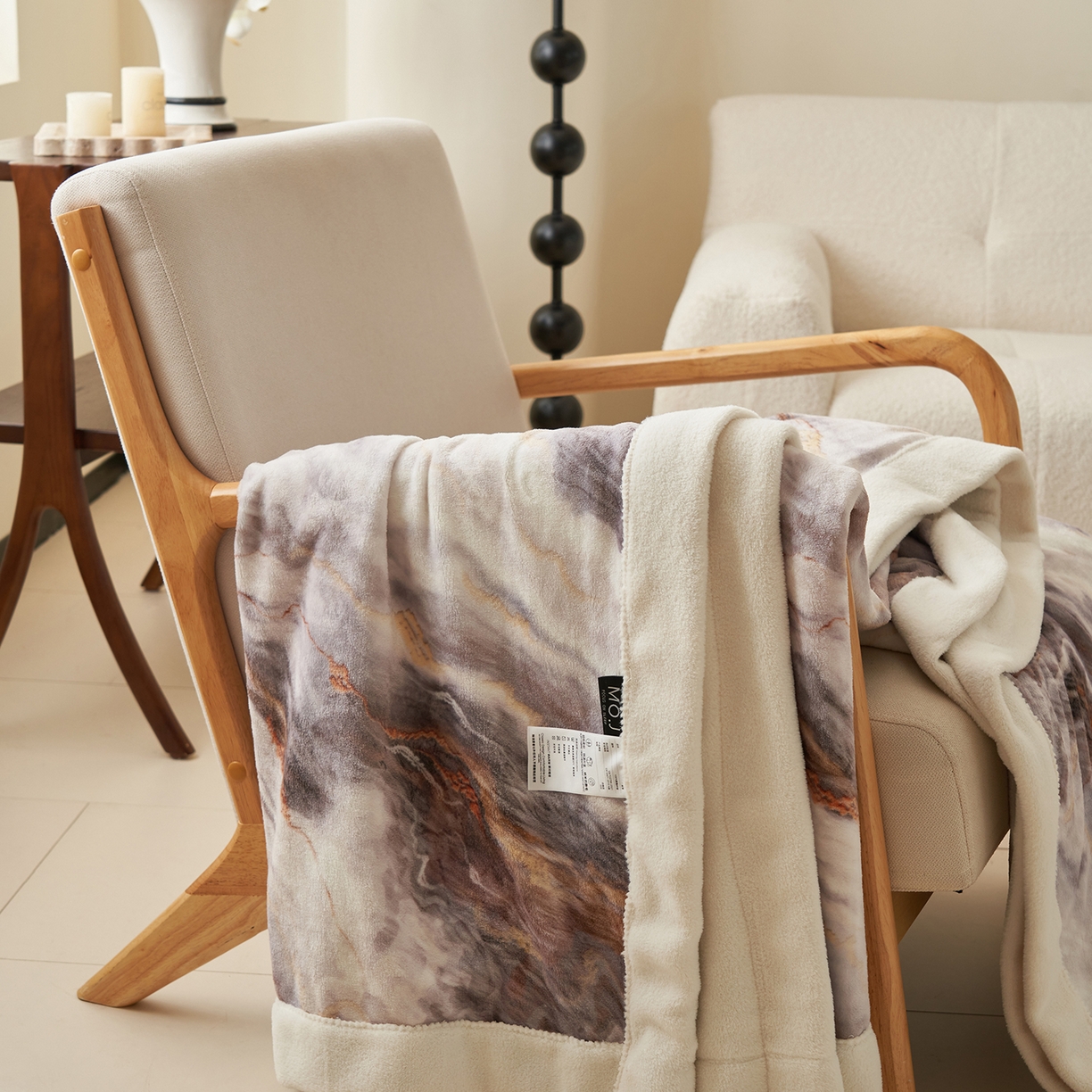 91家纺网 家纺一手货源 找家纺 （总）寐绸家纺 2025新款牛奶绒数码印花毛毯