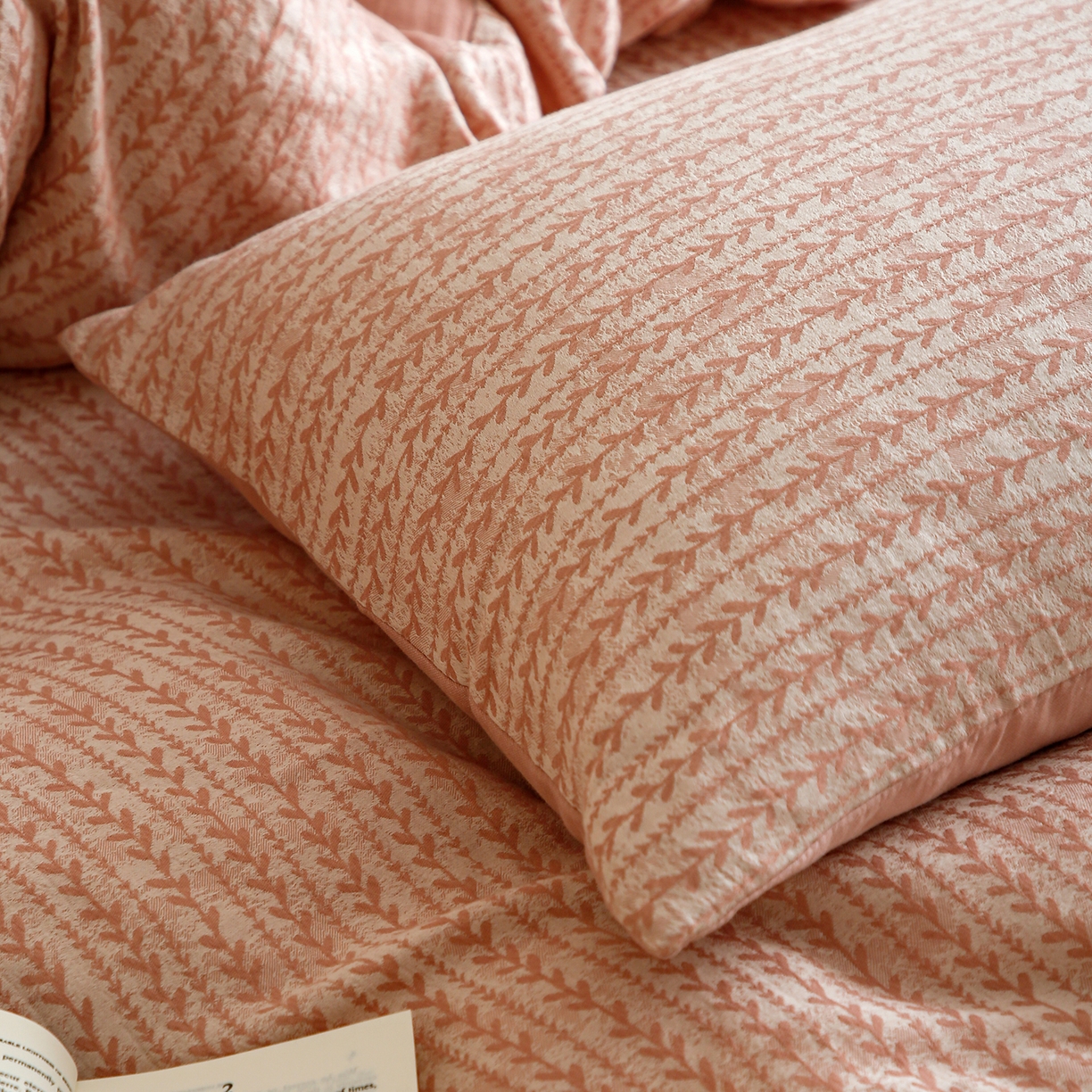 91家纺网 家纺一手货源 找家纺 （总）沐白家居 2025新款色织全棉提花四件套