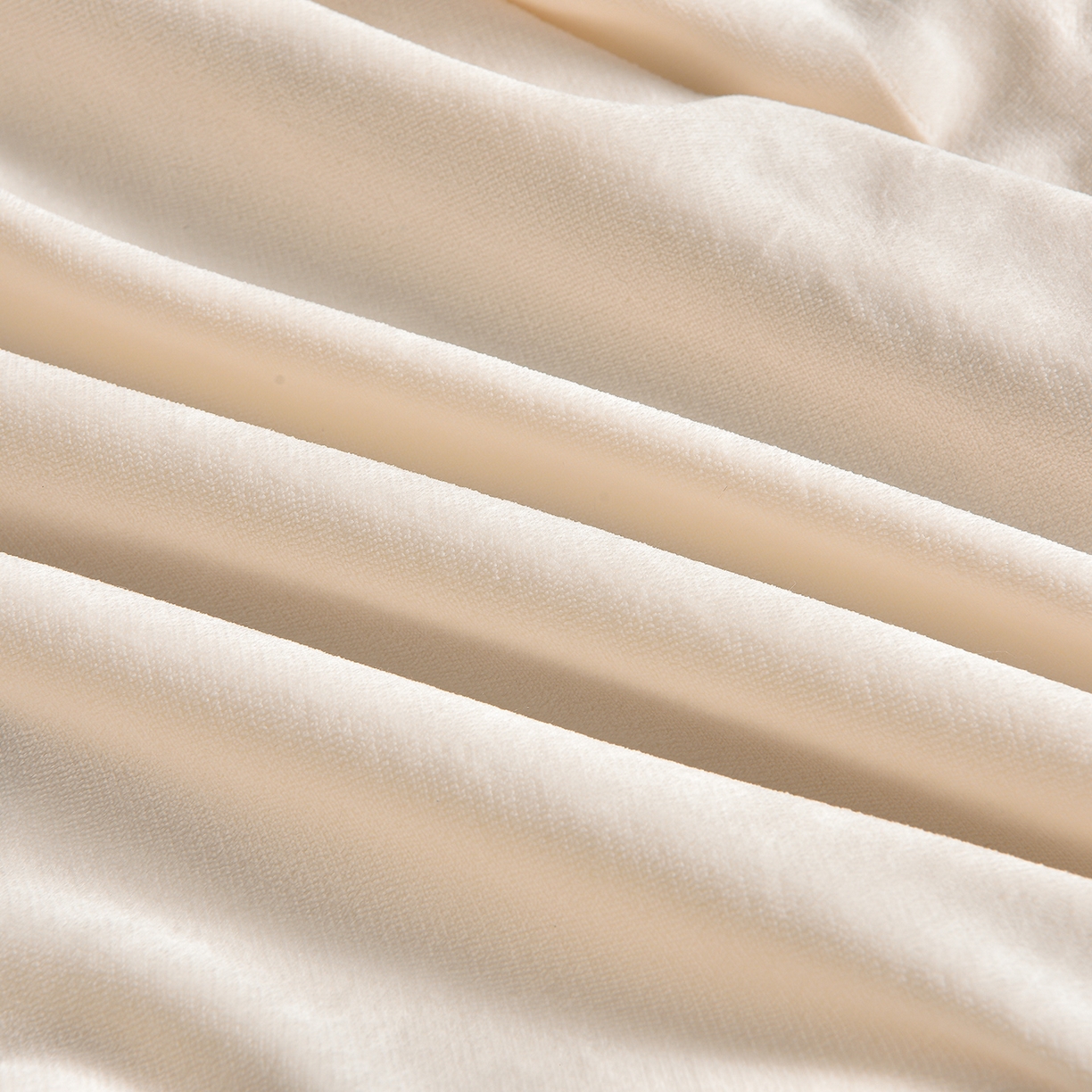 91家纺网 家纺一手货源 找家纺 吾秀家居 2025新款高克重深雕兔毛绒四件套-初雪系列 优朵