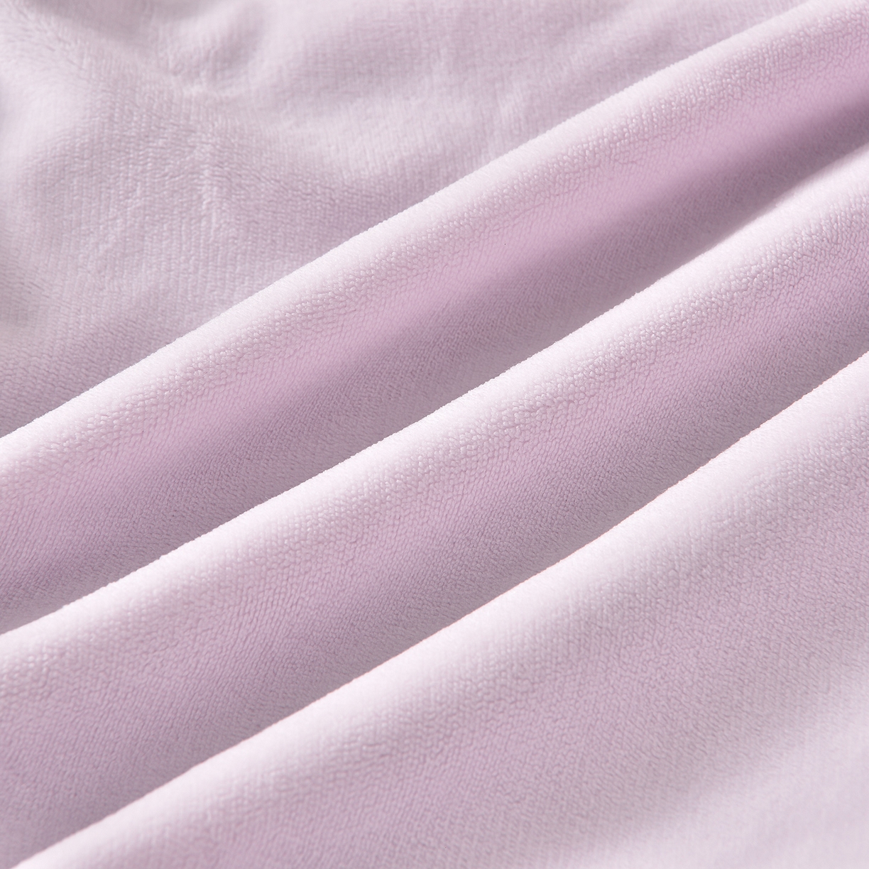 91家纺网 家纺一手货源 找家纺 吾秀家居 2025新款高克重深雕兔毛绒四件套-初雪系列 紫晶之恋