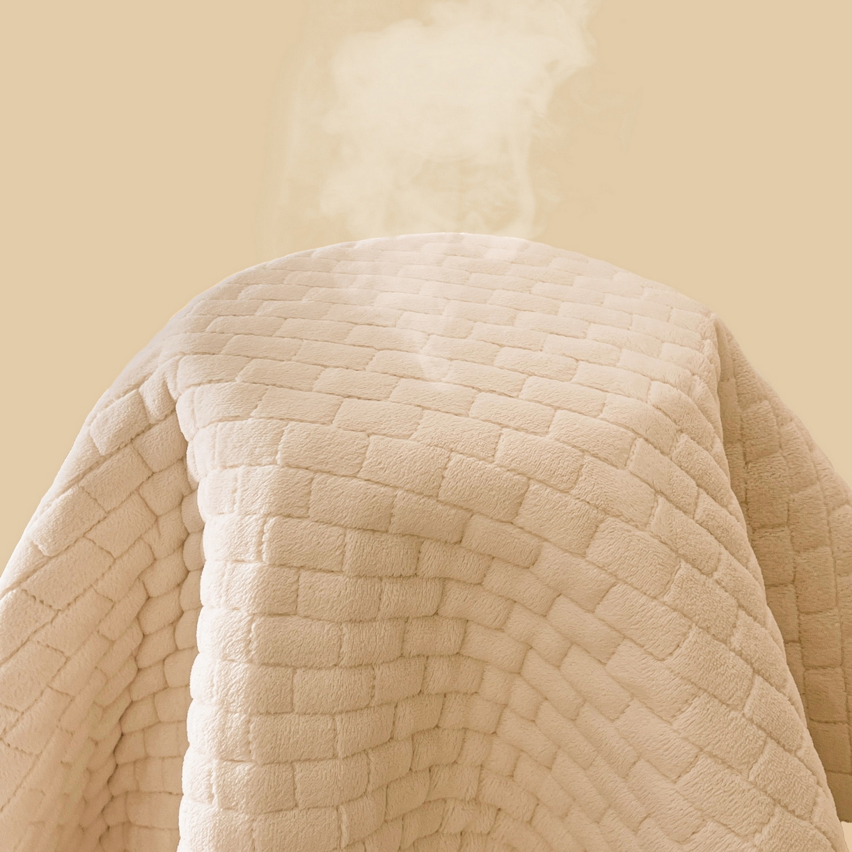 91家纺网 家纺一手货源 找家纺 （总）爱思凯家纺 2025新款新棉绒床褥-许愿兔（成人款）