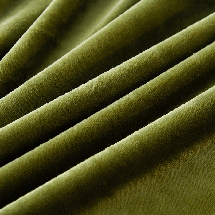 91家纺网 家纺一手货源 找家纺 妮恒美家纺 2025新款斜纹边贴标牛奶绒四件套 斜纹边-草绿＋浅灰