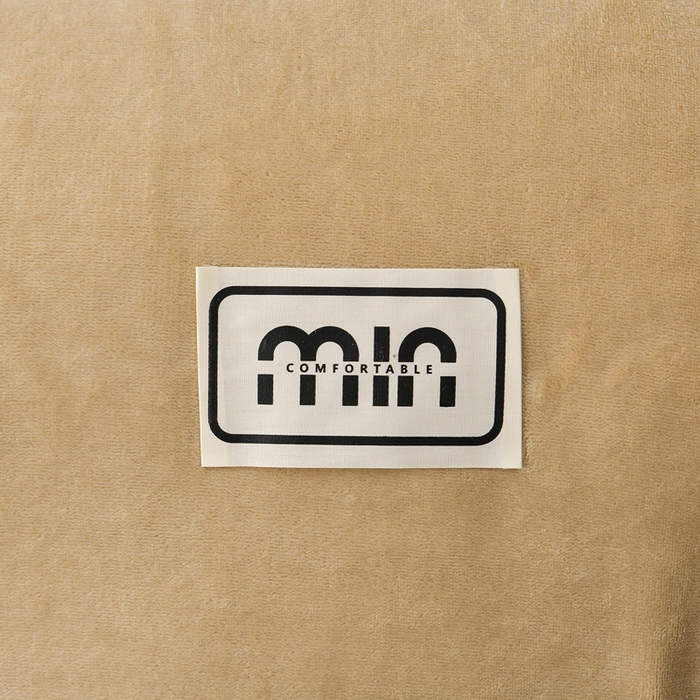 91家纺网 家纺一手货源 找家纺 妮恒美家纺 2025新款斜纹边贴标牛奶绒四件套 斜纹边-米驼＋深驼