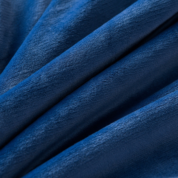 91家纺网 家纺一手货源 找家纺 妮恒美家纺 2025新款斜纹边贴标牛奶绒四件套 斜纹边-深蓝＋浅灰