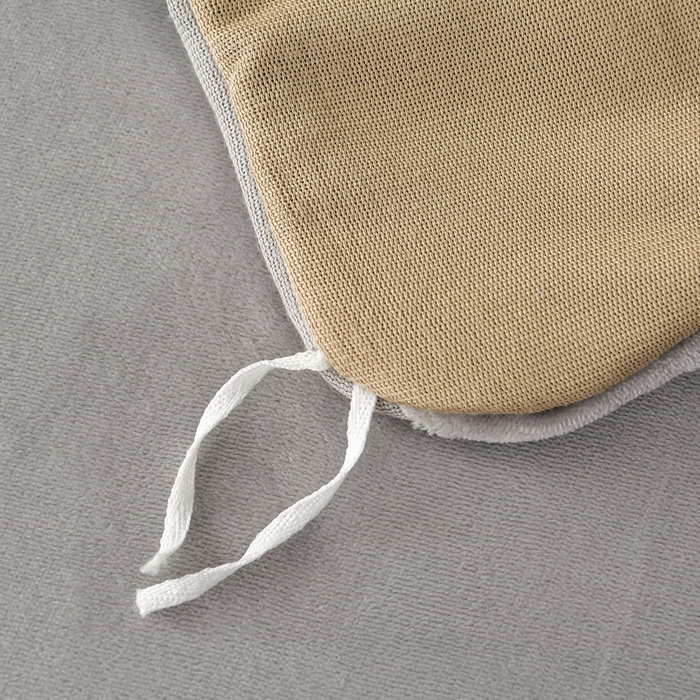 91家纺网 家纺一手货源 找家纺 妮恒美家纺 2025新款斜纹边贴标牛奶绒四件套 斜纹边-深驼加浅灰