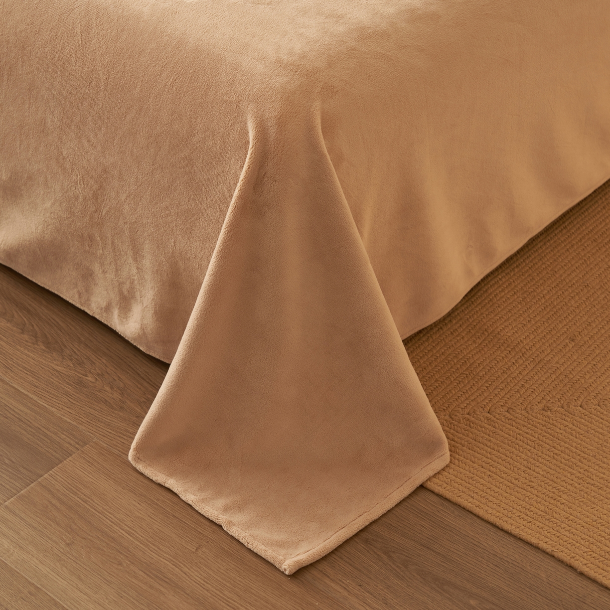 91家纺网 家纺一手货源 找家纺 寐绸家纺 2025新款牛奶绒无印风单被套 无印风被套-大咖格