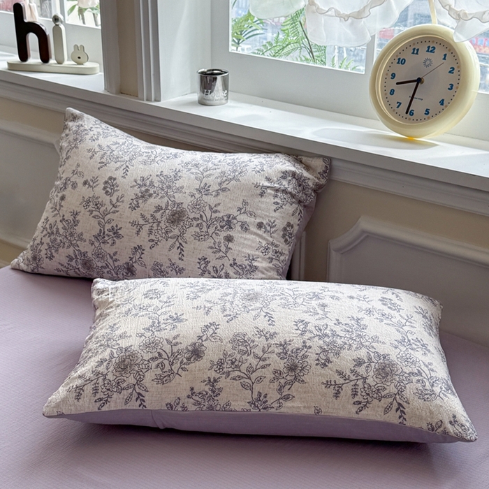 91家纺网 家纺一手货源 找家纺 尊妙被业 2025新款原麻色织全棉花边冬被被子被芯