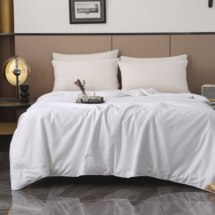 91家纺网 家纺一手货源 找家纺 （总）越宏顺 2025新款龙凤款100%桑.纯棉手工.被保真