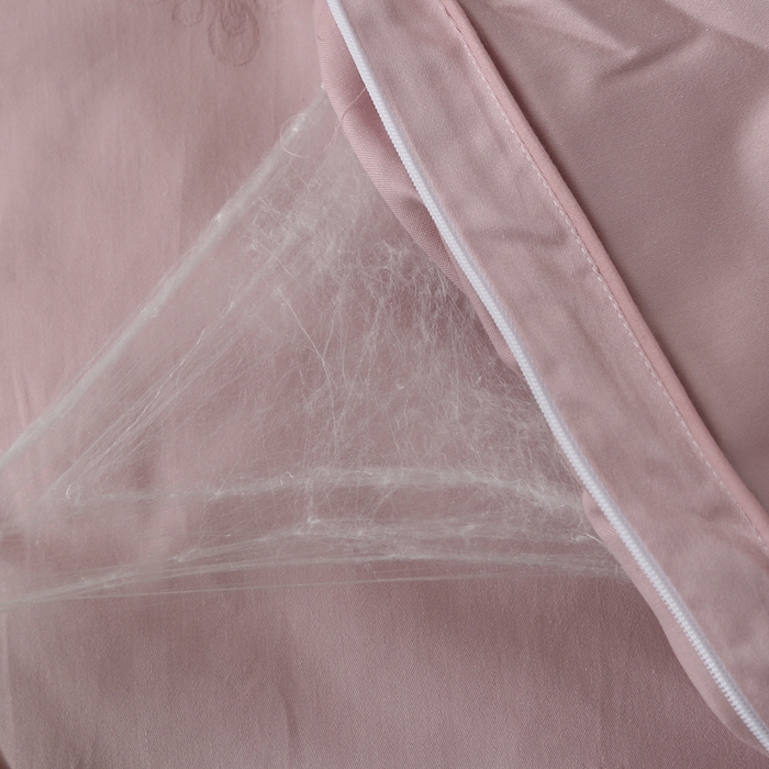 91家纺网 家纺一手货源 找家纺 越宏顺 2025新款龙凤款100%桑蚕丝纯棉手工蚕丝被保真 冰豆沙